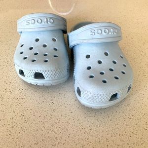 Unisex Crocs Kids' Classic Clog Blue Size C 7